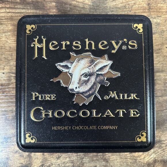 2001 VINTAGE Edition Hersheys #6 Pure Milk Chocolate Collectible Tin Collector's - Picture 1 of 7